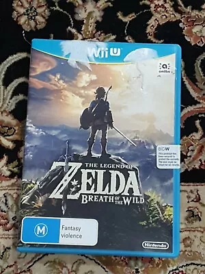 $98 • Buy The Legend Of Zelda Breath Of The Wild Nintendo Wii U - PAL - Like New Condition