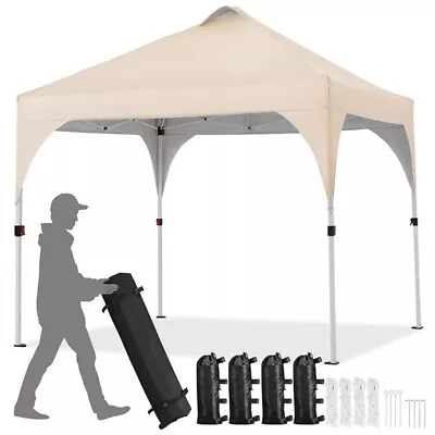 Pop Up Gazebo Outdoor Camping Canopy Sun Shelter Tent Garden/Park/Market 3x3M  • £65