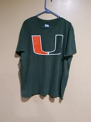 Box Seat Clothing Miami Hurricanes T Shirt Mens XL • $6.99