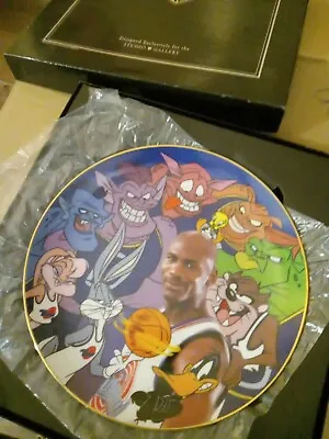 Space Jam Bugs Bunny Michael Jordan Limited Edition Collectors Plate  • $23.99