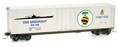 N-scale Rare Commerative Box  Uss Argonaut  Navy Series #8  Microtrain 03800408 • $24