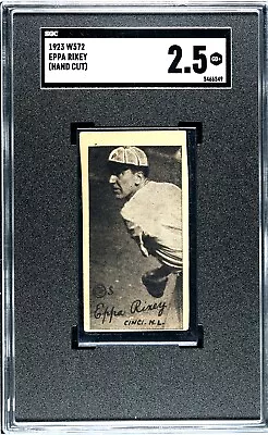 1923 W572 Eppa Rixey SGC 2.5 HOF Strip Card • $175