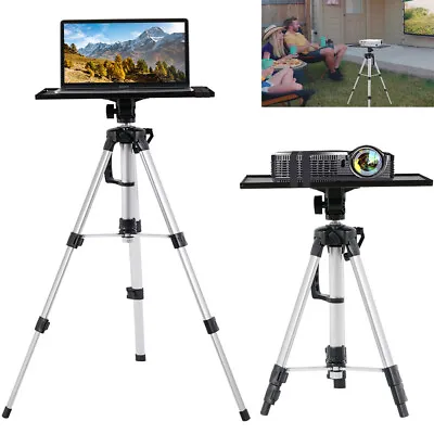 Adjustable Projector Tripod Stand Foldable Laptop Tripod Tray Holder StageStudio • £26.94