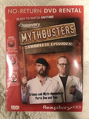 Factory Sealed RARE Flexplay DVD Mythbusters 2008 2 Episodes • $30