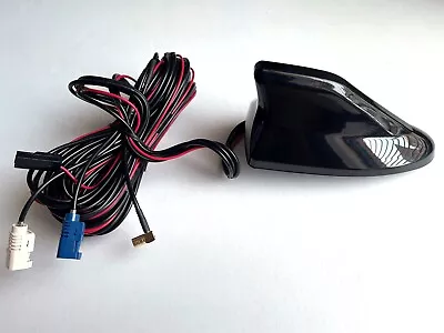 DAB Car Aerial Antenna FM GPS SMB SMA Shark Fin Roof Mount Kenwood Pioneer JVC E • £85.95