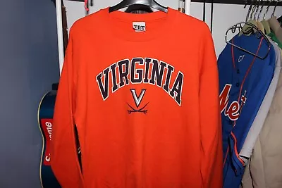 Vintage Virginia Cavaliers Crewneck Sweatshirt Mens Medium TRT Classic • $25