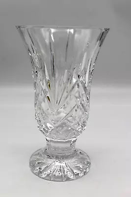 Waterford Crystal Lismore Star Pattern Small 5-3/4  Tall Goblet Flower Vase #S • $29.99