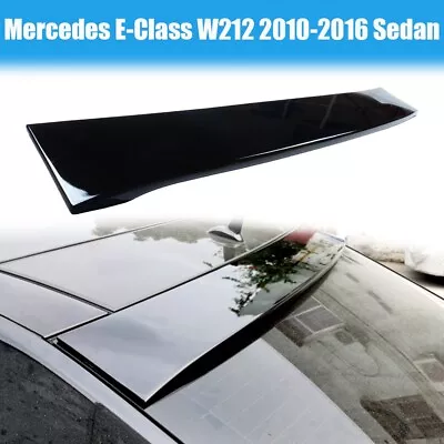 Fit For Mercedes Benz E Class W212 10-16 Sedan Roof Wing Rear Spoiler Painted • $66.59