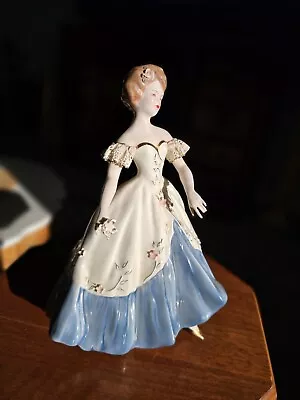 Florence Ceramics CAROL Figurine Lace MINT Condition RARE Pasadena CA • $429