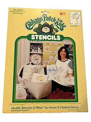 1984 Cabbage Patch Stencils - # 26603 “Colonel Casey  Sealed • $9.99