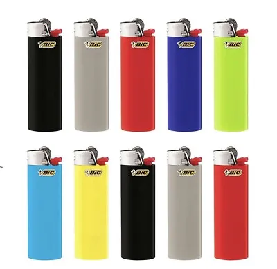 10 Genuine BIC Big Large Maxi Cigarette Cigar Tobacco Lighter J26 Australia No.1 • $19.95