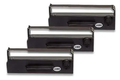 3x Ribbon Cartridge Nylon Black For Uniwell TP 620 Slip PTR • £14.40