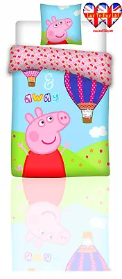 £16.99 • Buy Peppa Pig  Duvet Cover & Pillowcase,Baby Toddler Bedding Set (100X135cm)