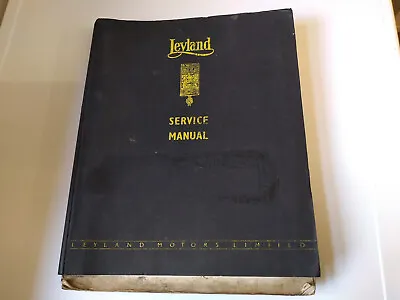 Leyland Super Comet Service Manual With Supplement Section • £11.99