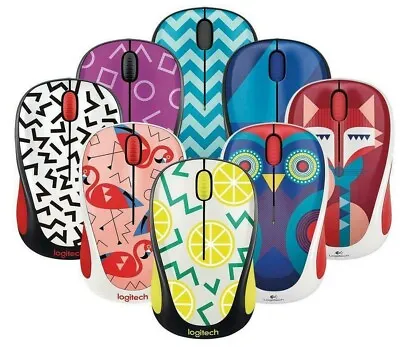Logitech M317 Wireless Optical Mouse Many New Colors M325 M185 MISSING RECEIVER • £6.99