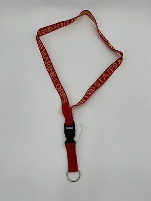 USMC Marine Corps Neck Lanyard Strap Key Chain ID W Release Buckle • $7.99