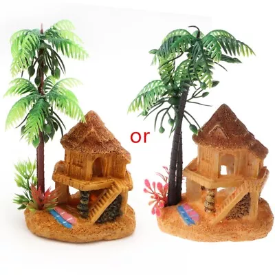 FishTank Yurt Aquarium Resin Decoration Hideout Landscape Adornment • $17.58