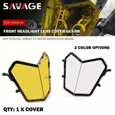 Front Headlight Lens Cover Guard For YAMAHA TENERE 700 RALLY/World Raid XTZ700 • $32.64