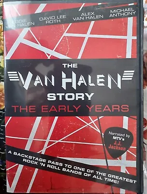 THE VAN HALEN STORY THE EARLY YEARS  DVD 2003 Documentary • $4