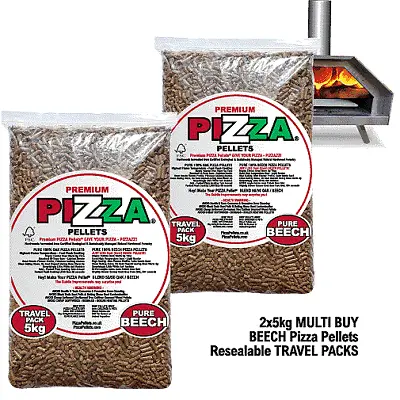 CookinPellets Premium Pizza Pellets 100%  Oak - 100% Beech Pellet Pizza Ovens • £22