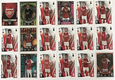 Topps Match Attax 2023/24 23/24 Arsenal Full Base Team Set - 18 Cards • £6.95