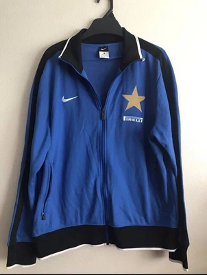 $40 • Buy Pirelli Inter Milan Full Zip Men's XL Nike Football Logo Track Jacket