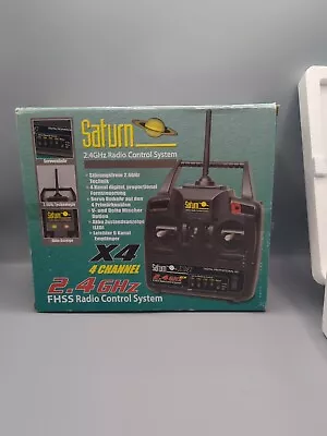 Saturn 2.4ghz Fhss Radio Control System In Working Order. X4 Channel • £8.49