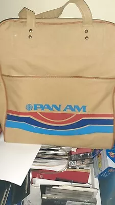 Vintage Canvas Pan Am Travel Bag • $130