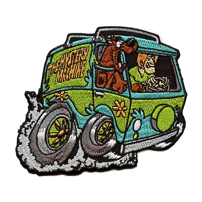 Scooby Doo The Mystery Machine Patch Volkswagen Cartoon Embroidered Iron On • $14.99