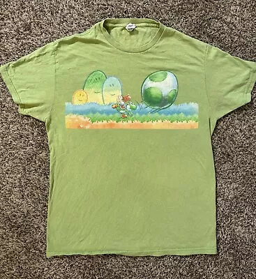 Yoshi’s New Island 3DS Club Nintendo Exclusive T-Shirt (Size Large) 2014 • $9.99