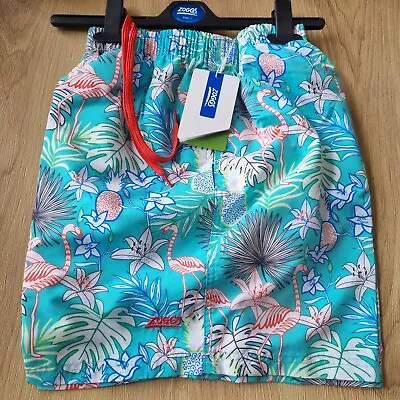 Zoggs Mens Sanctuary 16  Swim Shorts - Size L - BNWT (436) • £12.99