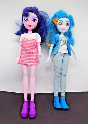 My Little Pony Equestria Girls Rarity & Dash? 2 X MLP Dolls VG Played With Cond. • $14.95