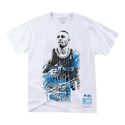 Mitchell & Ness White NBA Orlando Magic Penny Hardaway Player Burst T-Shirt - S • $29.95