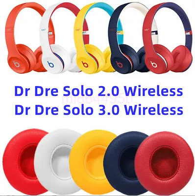 Replacement Ear Pads Cushion For Beats By Dr Dre Solo 2 Solo 3 Wireless NEW • $20.05