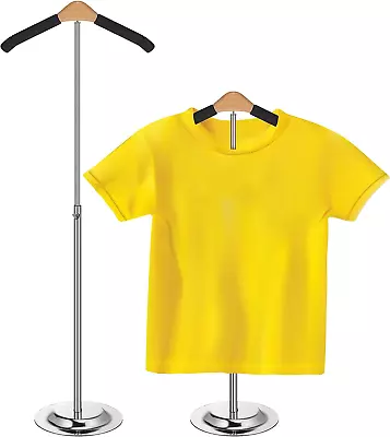 Adjustable Child T Shirt Display Flexible Shoulder Stand Shirt Rack Portable Han • $32.58