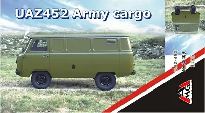 1/35 UAZ-452 Army Cargo - NEW With Resin Parts-RARE-AMG! • $45