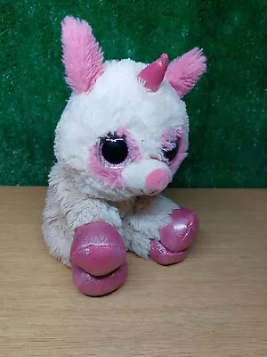 Intelex Warm And Cozy  Pink And Cream Unicorn Microwavable Soft Toy Plush • £7.50