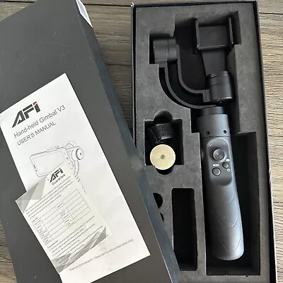 AFI V3 Stabilizer For Phone Gimbal Selfie Sticks 3-Axis Handheld For Phone *Desc • $28.48