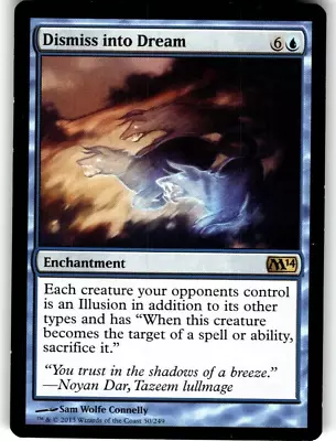 MTG Magic Dismiss Into Dream M14 50/249 R  • $1.49