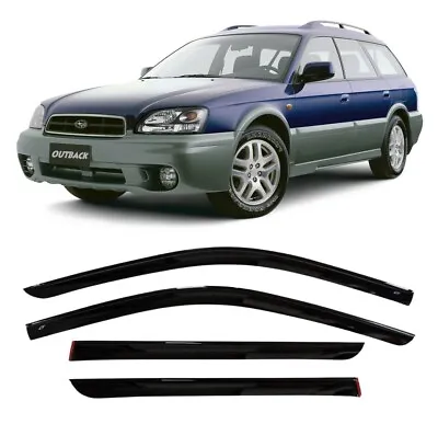 For Subaru Outback Wagon 1998-2003 Side Window Wind Visors Rain Guard Deflectors • $99