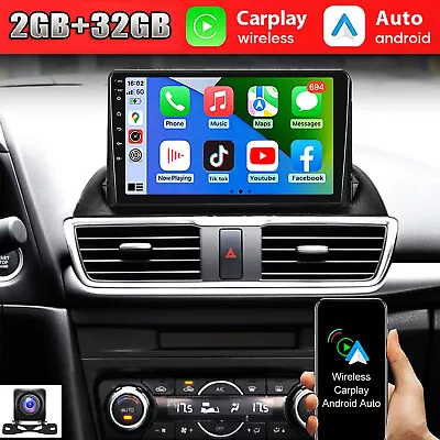 For Mazda 3 Axela 2013-2018 Car Stereo Radio Android 13 Carplay GPS Head Units • $157.37