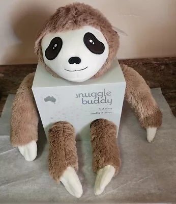 Snuggle Buddy Australia Sloth Heat & Hug Plush Microwave Heatable Pillow • $36