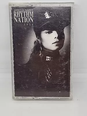 Vintage Janet Jackson's Rhythm Nation 1814 Chrome Cassette Tape  • $5.95