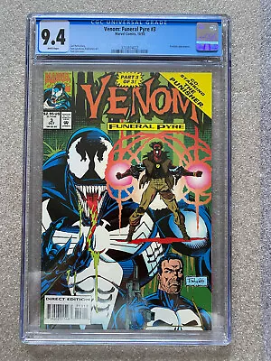 Venom Funeral Pyre #3 CGC 9.4 • $45