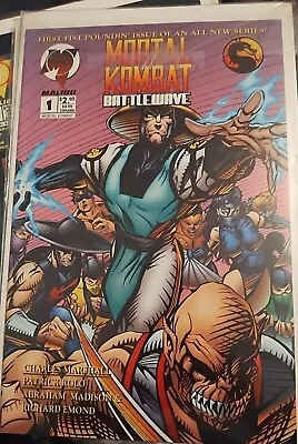 Mortal Kombat Battlewave #1 NM 9.4 (Malibu 1995) Low Print Run • $110