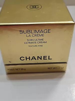 New Style Chanel Sublimage La Creme Texture Fine 50g New Sealed Box / • £240