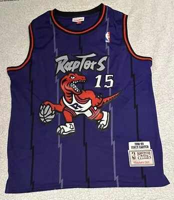 Toronto Raptors Vince Carter 98-99 Swingman Jersey -  Mitchell & Ness Size L • $45.50