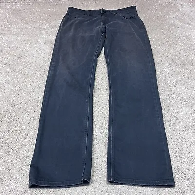 Volcom Solver Modern Straight Jeans Men’s Gray Pockets Size 30X32 • $9.99
