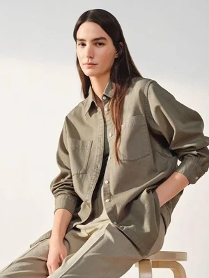 $20 • Buy Uniqlo Green 100% Cotton Shirt XS