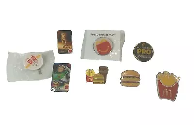 McDonald's Club Collector Lapel Pins  Mixed Lot Of 8 • $16.99
